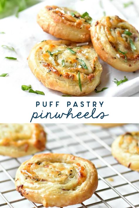 Ham Cheese Puff Pastry, Mozzarella Appetizers, Pastry Pinwheels, Puff Pastry Pinwheels, Puff Pastry Appetizers, Pastry Appetizer, Cheese Puff, Cheese Puff Pastry, Puff Pastry Recipes