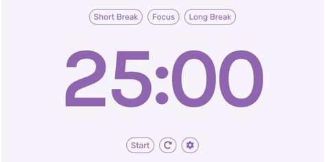 Pomodoro Timer - Notion Widgets Notion Widget, Notion Workspace, The Pomodoro Technique, Pomodoro Timer, Pomodoro Technique, Widget Design, Grad School, Work Smarter, Stay Focused