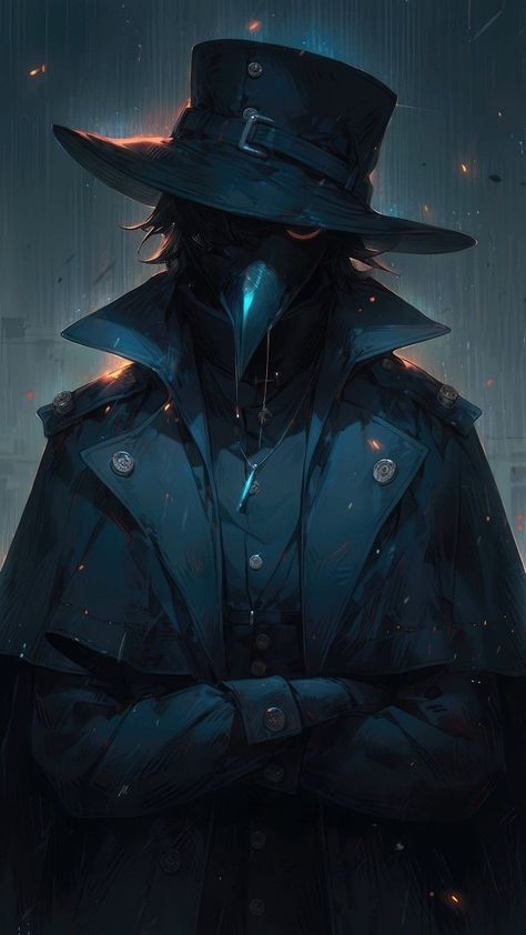 Scary Pic, Witches And Warlocks, Neo Gothic, Dark Fantasy Artwork, Character Artist, Dungeons And Dragons Characters, Plague Doctor, Beautiful Dark Art, Atticus