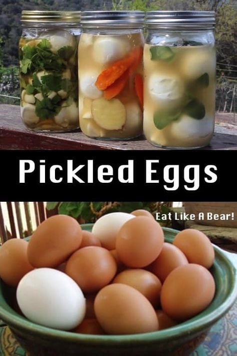 Pickled Eggs! For Great Flavor and Puckery Apple Cider Vinegar! - Eat Like a Bear! Eat Like A Bear, Pickled Eggs, Cold Sores Remedies, Natural Cold Remedies, Cold Home Remedies, Natural Cough Remedies, Cold Remedies, Healthy Eating Habits, Natural Home Remedies