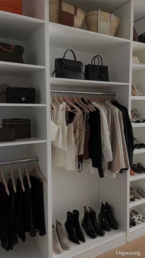 Wardrobe Clothes Aesthetic, Big Wardrobe Aesthetic, Aesthetic Wardrobe, Wardrobe Aesthetic, Motivation Board, Girl Closet, 2025 Vision, Aesthetic Clothes, Vision Board