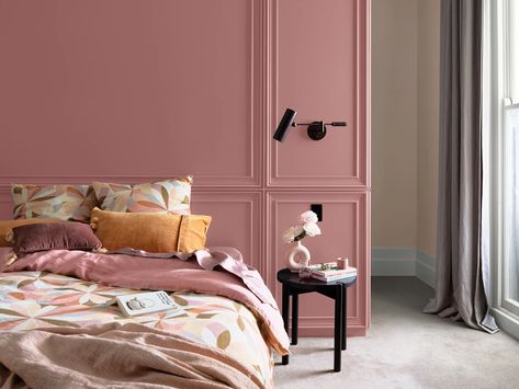 Choose Your Colour Scheme with Confidence | Dulux Dulux Paint Colours Pink, Dulux Colour Schemes, Dulux Paint Colours, Unique Wall Lights, Feature Wall Design, Choosing Paint Colours, Dulux Paint, Choosing Paint, Wall Colour