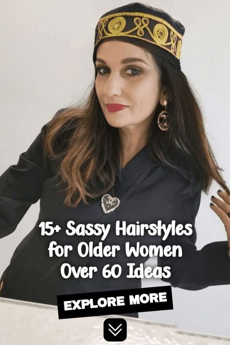 hairstyles for mature women, agedefying haircuts, elegant mature hairstyles Decorative Headband, Sassy Hairstyles, Voluminous Updo, 60 Year Old Woman, Hairstyles For Older Women, Hairstyles For Women Over 60, Hair Mistakes, Radiate Confidence, Medium Curly Hair Styles