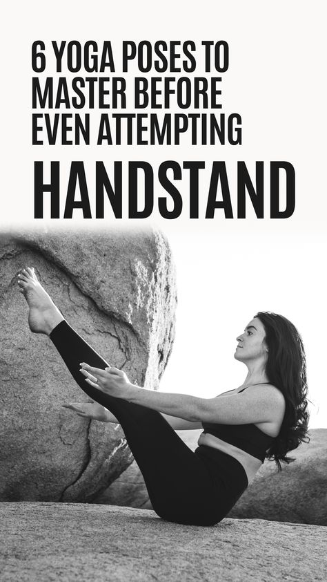 Handstand Excersises, Yoga Handstand Progression, Handstand Training For Beginners, Yoga Handstand Beginner, Yoga Advanced Poses, Handstand Prep, Handstand Poses, Yoga Handstand Poses, Calisthenics Workout Routine