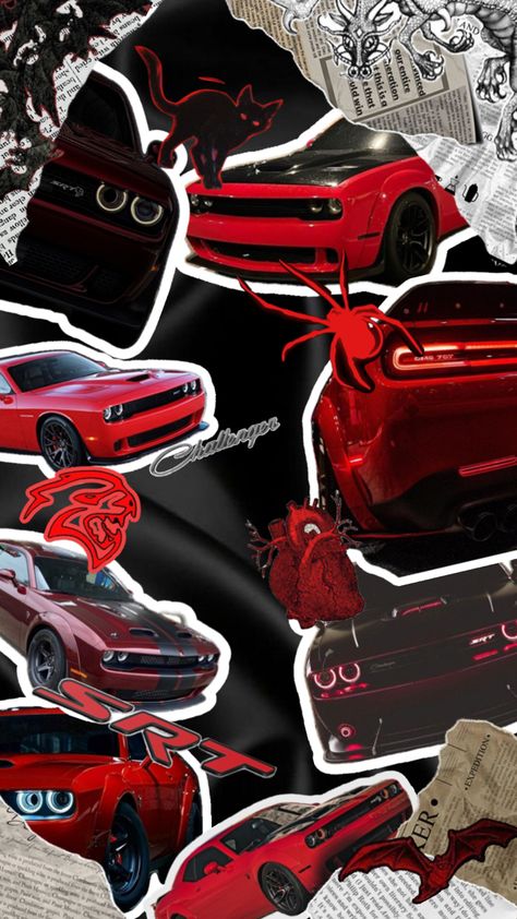 Hellcat Wallpaper, Hell Cat, Pretty Wallpaper Ipad, Iphone Wallpaper Classy, R Wallpaper, Hellcat Challenger, Super Cute Puppies, Srt Hellcat, Pink Car