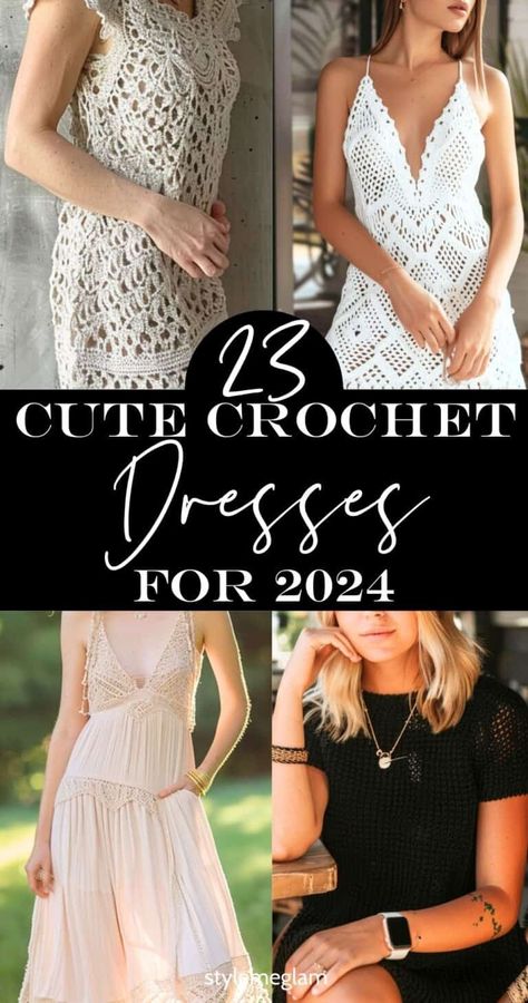 Crochet Formal Dress Pattern, Free Crochet Dress Patterns For Women, Crochet Dresses For Women, Easy Crochet Dress Pattern Free, Crochet Maxi Dress Pattern Free, Crochet Summer Dress Pattern Free, Maxi Dress Patterns Free, Parisian Style Dress, Cute Crochet Dress