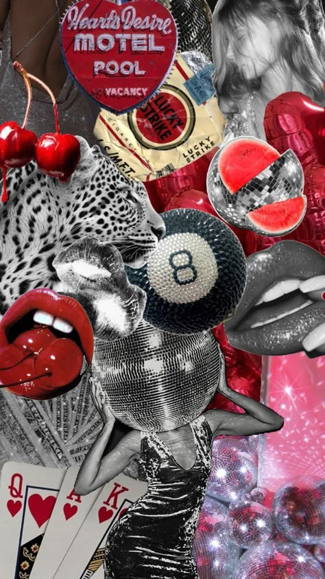 8ball Aesthetic, Pink Leopard Wallpaper, Party Disco Ball, Glamour Wallpaper, 8 Ball Pool, Ball Aesthetic, Cute Summer Wallpapers, Summer Wallpapers, Bow Wallpaper