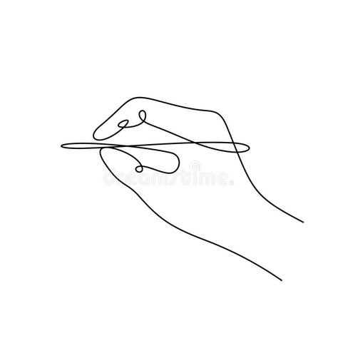 Artist Line Art, One Line Hand Drawing, Rocket Ship Tattoo, One Line Illustration, Hand Line Art, Line Animation, Pen Icon, Life Drawing Reference, Pen Tattoo