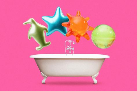 Bath beads: the very strange backstory of America's weirdest household obsession. Bath Oil Beads, Bath Beads, Neon Accessories, Scary Mommy, Body Glitter, Green Butterfly, Bath Oils, The 1990s, Luxury Beauty