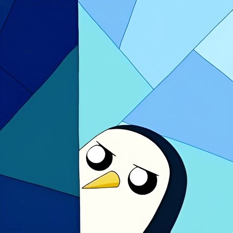 Gunter Adventure Time Icon, Gunther Adventure Time, Gunter Adventure Time, Real Madrid Logo, Adventure Time Characters, Adventure Time Cartoon, Time Icon, Cartoon Icons, Cool Cartoons