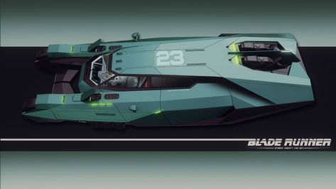 ArtStation - Blade runner car concept (fan art), Encho Enchev Blade Runner Car, Blade Runner Spinner, Fictional Car, Floating Car, Hover Car, Concept Vehicles Sci Fi, Car Concept, Sci Fi Ships, Spaceship Art