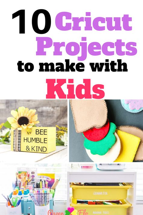 Cricut Daycare Projects, Beginners Cricut Projects, Simple Circuit Projects For Kids, Cricut Toddler Projects, Homeschool Cricut Ideas, Kids Cricut Projects, Cricut Kids Projects, Cricut Gifts For Kids, Cricut Crafts For Kids