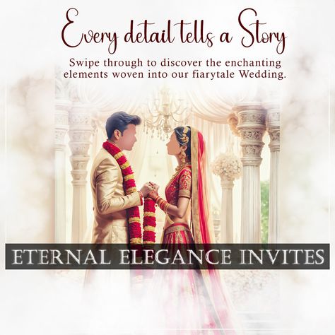 Invite 026 Loving Hearts Deserves Lovely Invitation ! Eternal Elegance Invites ~ A Wedding To Remember What are you waiting for? DM us get a customised invitation for your grand events. By choosing us, you'll wow your guests and elevate your invitation game! Follow us & Tap ♥️ button. #eternaleleganceinvites #wedding #weddinginvitations #invitations #invite #royalinvite #elegant #love #weddingplanner #rajasthan #udaipur #jaipur #royalrajasthan #schoolmates #soulmates #digitalillustration... Bride And Groom Outfit, Graphic Design Company, Beach Wedding Invitations, Graphic Designing, Save The Date Invitations, Rajasthan India, Online Advertising, Udaipur, Event Invitation