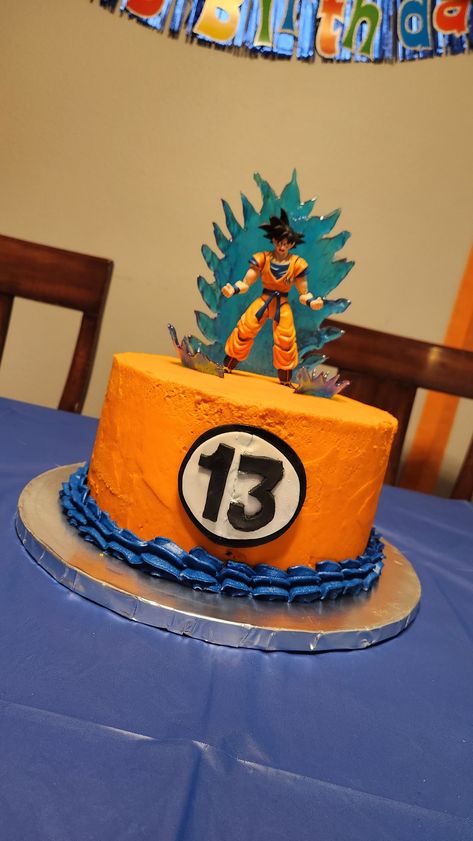 #gokucake #goku #dragonball #dragonballcake #dragonballz #dragonballzcake #cake #cakes #anime #cakeart #birthday #instacake #cumplea #gokucakes #cakesofinstagram #cakedecorating #cakestagram #birthdayboy #n #shenron #esferasdeldragon #animecake #shenlong #boyscake #buttercreamcake #fondantcake #foodporn #birthdaycake #jollyrancher #meltingcandy Diy Dragon Ball Z Cake, Dragon Ball Z Cake Ideas, Dragon Ball Z Birthday Cake, Goku Birthday Cake, Dbz Cake, Dragonball Z Birthday, Goku Cake, Dragon Ball Cake, Dragon Ball Z Cake