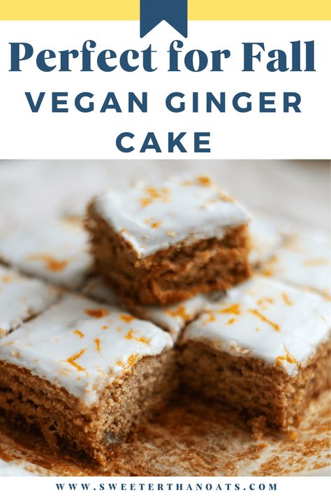 Vegan gingerbread cake recipe Vegan Gingerbread Cake, Cake Easy Recipe, Molasses Recipes, Gingerbread Cake Recipe, Vegan Gingerbread, Quick Vegan, Ginger Bread Cookies Recipe, Ginger Cake, Gingerbread Recipe