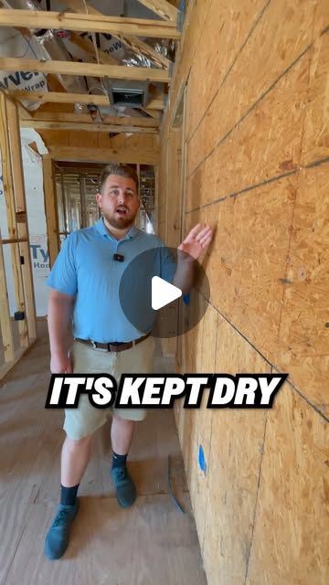 Home Love Construction on Instagram: "DID YOU KNOW? What is oriented stand board or "OSB?" Tampa General Contractor Brad Bachand explains it here and why it might be better than plywood in some cases 🫢

#constructionproject #homeconstruction #homeaddition #rebuild #roomaddition #roomadditions #room #newhome #homebuild #newhomeconstruction #plywood #osb #orientedstrandboard" Plywood Furniture Diy, Plywood Art, Oriented Strand Board, Plywood Interior, Board Stand, Home Addition, Room Additions, Plywood Furniture, New Home Construction