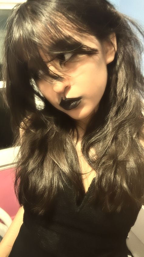 trad goth makeup i did Basic Goth Makeup, Trad Goth Makeup, Trad Goth, Goth Style, Goth Makeup, Full Face, Aesthetic Makeup, Goth Fashion, Round Face