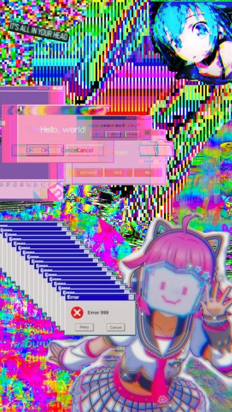 Sum glitchcore esq stuff🍬 #glitchcore #hypercore #hyperpop Your Aesthetic, Connect With People, Creative Energy, Energy