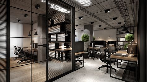 https://www.behance.net/gallery/45529689/Office-for-engineering-firm Engineering Office Design Interiors, Engineer Office, Loft Office Design, Engineering Office, Industrial Office Design, Loft Office, Office Interior Design Modern, Modern Office Interiors, Corporate Office Design