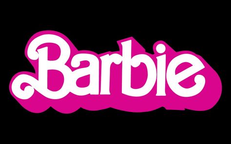 Barbie Logo Aesthetic, Logo Aesthetic, Barbie Aesthetic, Barbie Logo, Aesthetic Dark, Pink