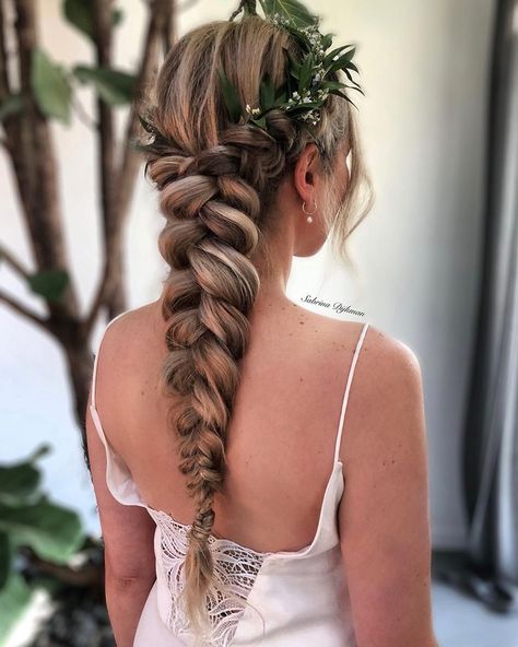 Beach Wedding Hairstyles, Unique Wedding Hairstyles, Wedding Hair Up, Bridal Braids, Fine Straight Hair, Wedding Braids, Beach Wedding Hair, Wedding Guest Hairstyles, Braided Hairstyles For Wedding