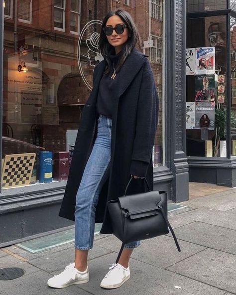 New York Winter Outfit, Winter Mode Outfits, First Date Outfits, New York Winter, Winter Outfits Cold, Outfit Mujer, Shorts Fashion, Influencers Fashion, Coat Outfits