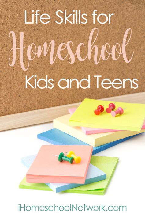 Check out iHomeschool Network for more great life skills to teach your kiddos! Homeschool Life Skills, High School Electives, Life Skills For Kids, Life Skills Curriculum, Homeschooling High School, Teaching Life Skills, Skills For Kids, Homeschooling Tips, Homeschool Education