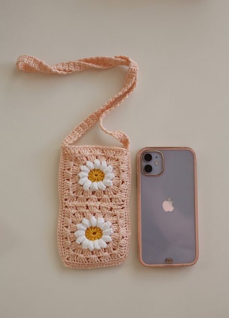 Bandana, Bottle Holder and Phone Case Light Orange Set Knitted With Handmade Crochet With Cotton&acrylic Yarn, Gift for Women - Etsy Cambodia Crochet Diy Gifts Ideas, Crocheted Phone Holder, Knitting Phone Case, Diy Crochet Gifts For Friends, Crochet Phone Accessories, Diy Gifts Crochet, Easy Quick Crochet Gifts, Crochet Ideas Gift, Crochet Switch Case