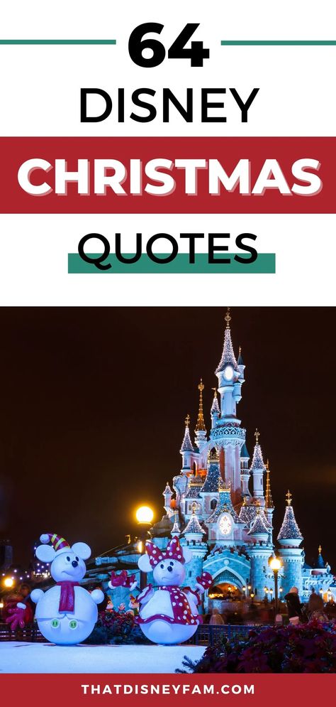 64 Disney Christmas Quotes That'll Certainly Fill You With Good Cheer - That Disney Fam Disney Christmas Sayings, Disney Christmas Card Ideas, Disney Christmas Captions, Disney Letter Board Quotes, Disney Christmas Quotes, Christmas Travel Quotes, Disney Birthday Quotes, Christmas Captions Instagram, Christmas Cheer Quotes