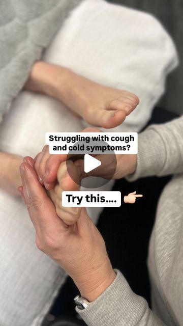 Claire | Reflexologist and Mentor on Instagram: "🌿 Feeling under the weather? Cough and cold season is in full swing, and I’ve had many clients this week with those pesky symptoms. 🤧 Did you know that specific reflexology points on your feet can help activate your body’s natural healing process and bring much-needed relief. 🌬️

Check out the reel and give yourself some TLC! 💆‍♀️

#ReflexologyRelief #ColdandFlu #NaturalHealing #BoostYourImmunity #CoughRelief #FootMassage #reflexology" Reflexology For Cough, Feet Reflexology, Toddler Cold, Reflexology Benefits, Healing Reflexology, Reflexology Points, Reflexology Foot Chart, Get Rid Of Cold, Cough Relief