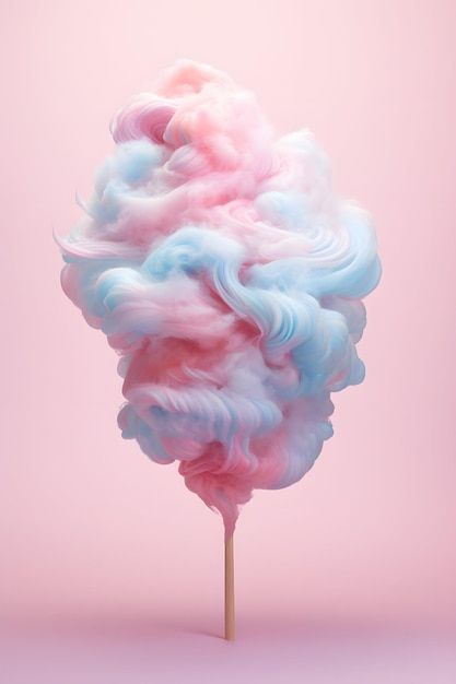 Cotton Candy Photography, Cotton Candy Illustration, Cotton Candy Background, Channel Tres, Cotton Candy Aesthetic, Cotton Candy Design, Pastel Cotton Candy, Candy Photography, Candy Background