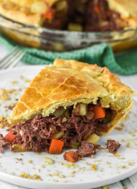 Corned Beef Pie, Beef With Potatoes, Smoked Corned Beef, English Mustard, Beef Pie, Canned Corned Beef, Beef Potatoes, Beef Pies, Hazelnut Cookies