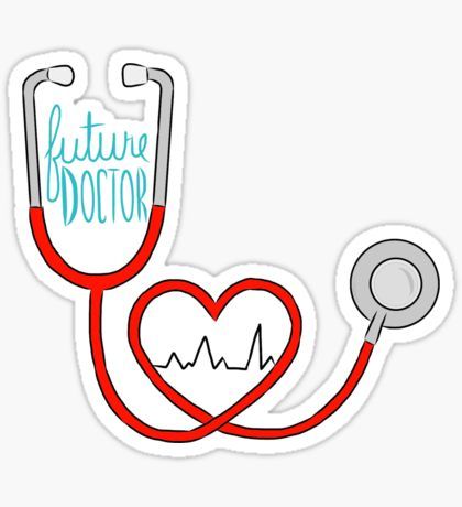 Future Doctor Sticker Nurse Drawing, Doctor Stickers, Medical Stickers, Medical Wallpaper, Nurse Stickers, Student Hacks, Future Doctor, Physician Assistant, Future Nurse