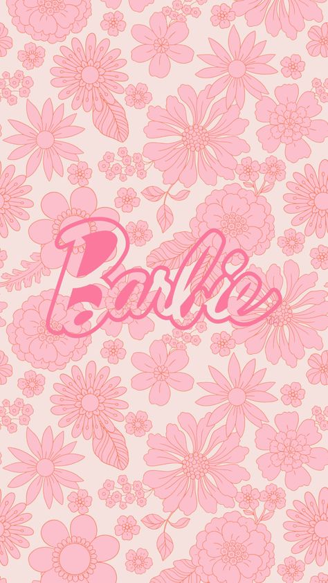 #barbie #retro #aesthetictumblr #aestheticwallpaper #design Retro Barbie Wallpaper, 60s Barbie Aesthetic, Barbie Asthetics Wallpaper, Barbie Theme Wallpaper, Retro Barbie Aesthetic, 60s Wallpaper Iphone, Barbie Phone Wallpapers, Agenda Barbie, Barbie Background Wallpapers