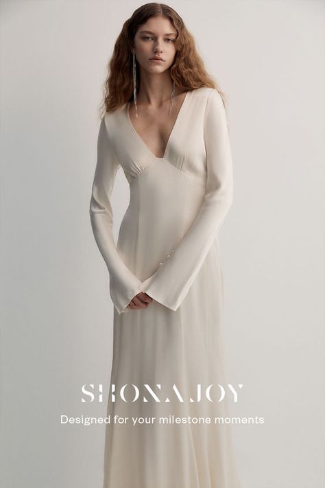 Designed for your moments of celebration. Sign up to our newsletter and enjoy 10% off your first purchase with us. Shona Joy La Lune, Low Key Wedding, Fashion Fails, Wedding Dresses Corset, Paneled Skirt, Greece Wedding, Shona Joy, Cream Silk, Grad Dresses