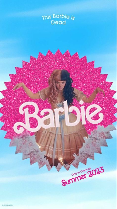 Melanie Martinez Barbie Poster, Melanie Martinez Barbie, Barbie Posters, Melanie Martinez Drawings, Melanie Martinez Photography, Alice Liddell, Barbie Movies, Indie Artist, Melanie Martinez