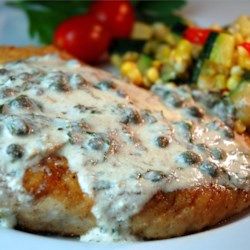 Pan Fried Halibut Steak with Light Green Sauce Fried Halibut, Green Sauce Recipe, White Wine Cream Sauce, Parmesan Green Beans, Halibut Recipes, Food Fish, Recipes Seafood, Pinot Gris, Green Sauce