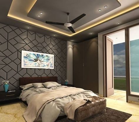 15 Creative false ceiling designs for bedrooms with fans | Housing News Bedroom False Ceiling Ideas, Living Room False Ceiling Design, Room False Ceiling Design, Best False Ceiling Designs, Room False Ceiling, False Ceiling Design Ideas, Styled Bedroom, False Ceiling Ideas, Bedroom Pop Design