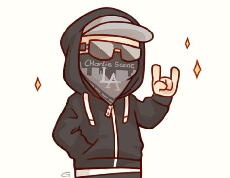 Hollywood Undead ❤️Charlie Scene ✨️chibis Hollywood Undead Charlie Scene, Charlie Scene, Hollywood Undead, Nine Lives, Band Memes, Mötley Crüe, Young Artist, Man Humor, Music Is Life