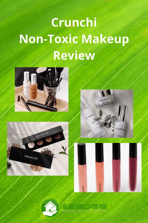 Non Toxic Makeup Brands, Crunchi Makeup, Toxic Makeup, Makeup Pics, Non Toxic Makeup, Makeup Pictures, Makeup Reviews, Girl Stuff, Makeup Brands