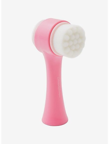 Massage Your Face, Pink Facial, Skincare Brush, Exfoliating Brush, Anime Makeup, Cleansing Pads, Pore Cleansing, Facial Cleansing Brush, Cleansing Brush