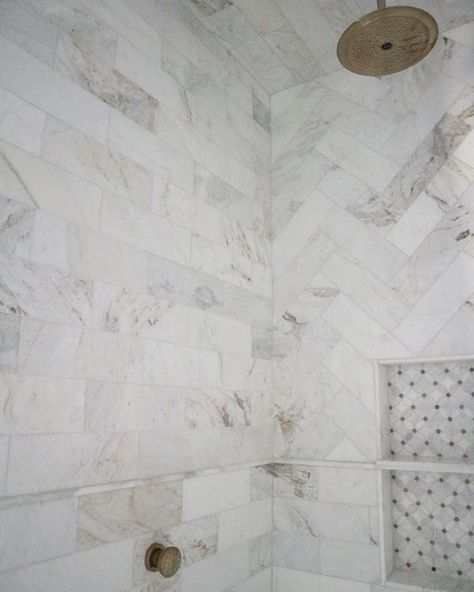 Evan Crowe — CroweBuilt Homes on Instagram: "Happy FRIDAY! Today we’re sharing the master shower from the #prothroproject. This bianco orion marble is carried up on the ceiling creating an oasis for our homeowners. 🧖🏻‍♀️🧖🏼‍♂️💆🏼‍♀️ #showergoals #crowebuilthomes . . . #hgtv #slhomes #keepcraftalive #fixerupperstyle #mybhg #houseandhome #styleathome #inspire_me_home_decor #ighome #igersatlanta #finehomebuilding #modernfarmhouse #contractorsofinsta #slcustombuilder #southernlivingcustombuilder Bianco Orion, Marble Shower Tile, Master Shower, Fixer Upper Style, Inspire Me Home Decor, Marble Tile, Marble Bathroom, Bathroom Renos, The Ceiling