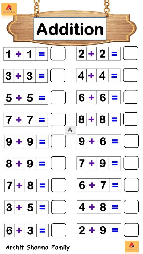 Addition worksheet for kids Tk Ideas, Free Word Search Puzzles, Addition Worksheet, Free Word Search, Preschool Sight Words, Preschool Activities Printable, Math Addition Worksheets, Mathematics Worksheets, Activities Printable