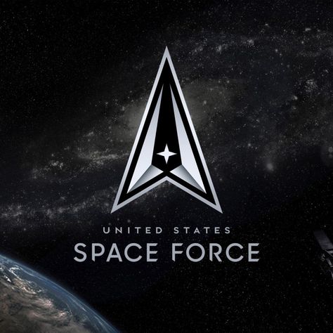 US Space Force unveils logo Space Force Logo, Delta Symbol, Us Space Force, Polaris Star, United States Space Force, Space Force, United States Air Force, Infiniti Logo, Interstellar