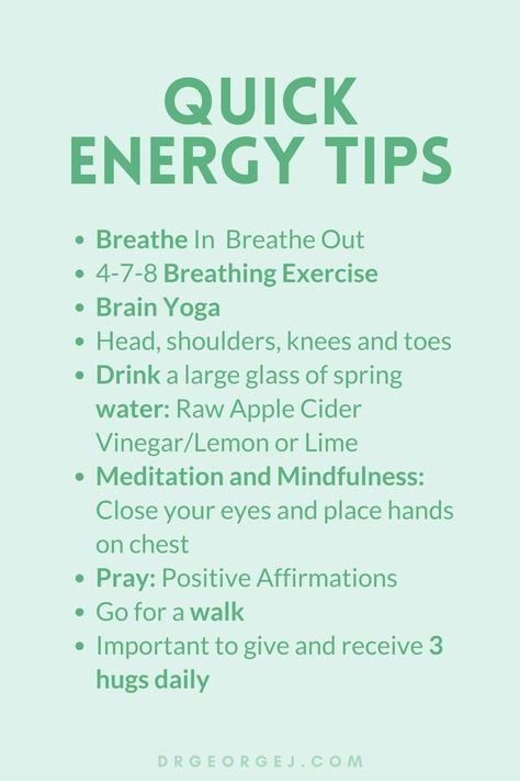 Stay In Your Own Energy, Brain Yoga, Energy Tips, Quick Energy, Mental Health Facts, Life Management, Just Keep Going, Breathing Exercises, Energy Work