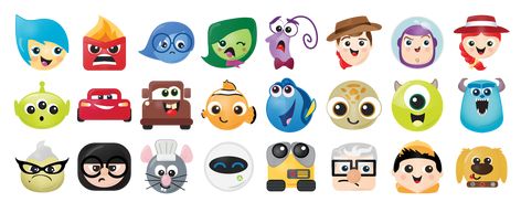 Disney Emojis — Becca Story Smith Disney Emotions Character Design, Disney Emoji Blitz Pocahontas, Disney Emoji Quiz, Disney Emojis, New Emojis, Disney Emoji Blitz, Disney Iphone, Disney Emoji, Character Collection