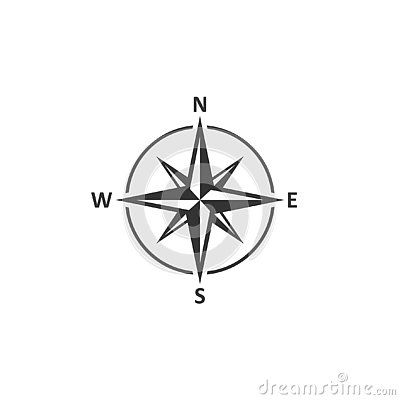 Compass Icon, Seal Design, Compass Tattoo, Design Vector, Compass, Wooden Signs, Simple Design, Adobe Stock, Tatting