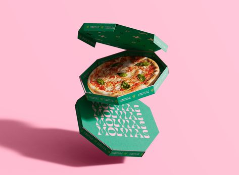 Pizza Packaging Ideas, Pizza Packaging, Pizza Slice Packaging, Pizza Packaging Design, Pizza To Go Packaging, Innovative Pizza Packaging, Mr Pizza, Cool Pizza Box Design, Brooklyn Pizza