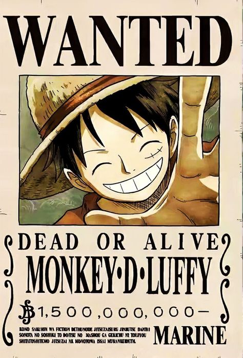 Luffy Gear 5 Bounty Poster, Wanted Poster Wallpaper, Luffy Bounty, 4k Wallpaper Android, One Piece Bounties, Wanted Poster, Lion King Art, Poster Wallpaper, Anime Drawing Books