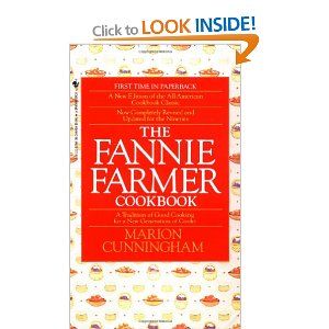 The Fannie Farmer Cookbook Ina Garten Cookbooks, Fannie Farmer Cookbook, Indian Pudding, Boston Baked Beans, Pumpkin Soup Recipe, Favorite Cookbooks, Barefoot Contessa, Vegetarian Cooking, Vintage Cookbooks